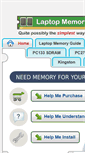 Mobile Screenshot of laptopmemoryupgrades.co.uk